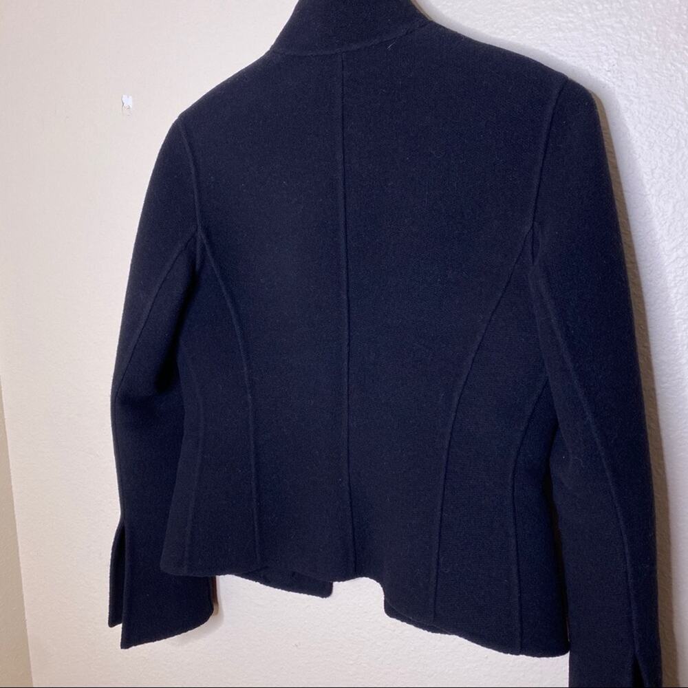 Anne Klein Wool Three Button Jacket Size 6 - Picture 12 of 12